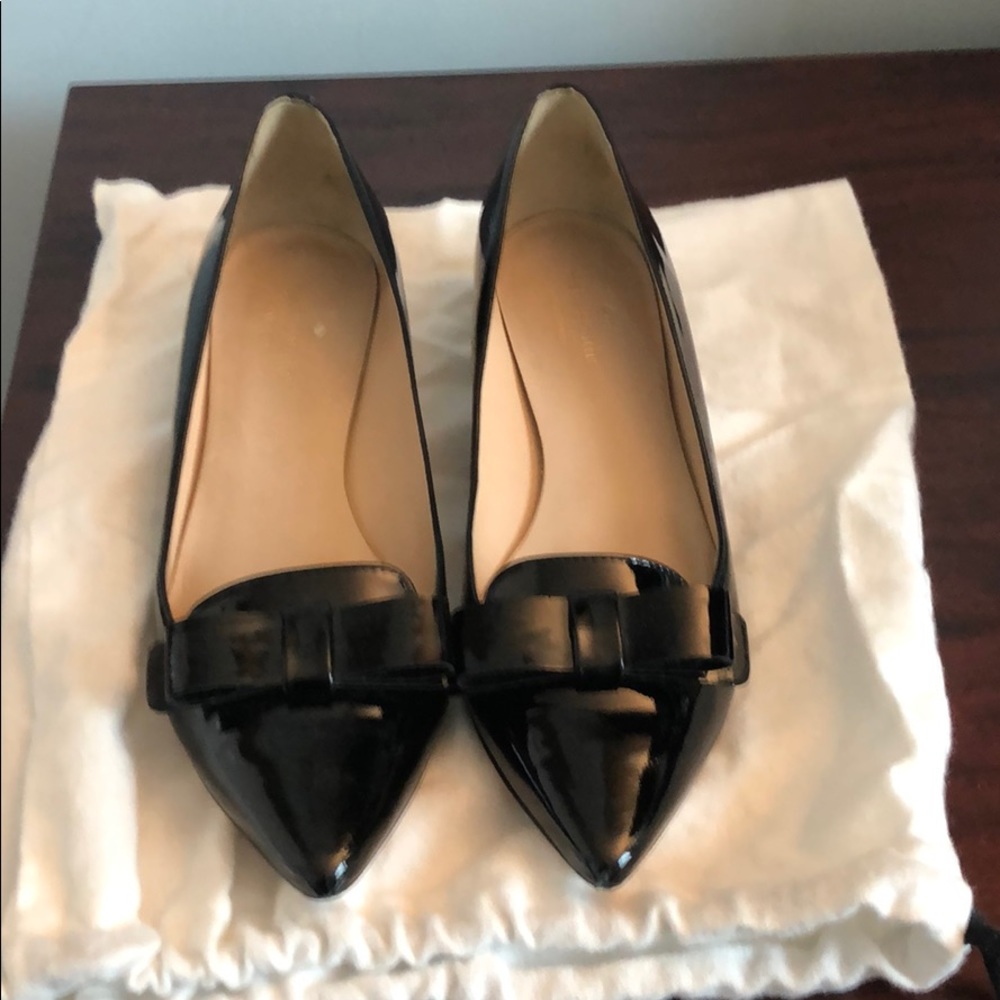 Kate Spade Black Patent Leather Pumps